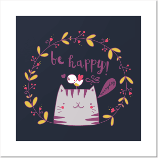 be happy everyday Posters and Art